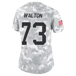 Brandon Walton Carolina Panthers Limited Women's 2024 Salute to Service Jersey (Arctic Camo)