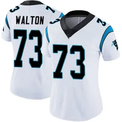 Brandon Walton Carolina Panthers Limited Women's Vapor Untouchable Jersey (White)