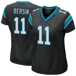 Brenton Bersin Carolina Panthers Game Women's Team Color Jersey (Black)