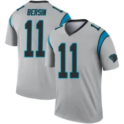 Brenton Bersin Carolina Panthers Legend Youth Inverted Silver Jersey ()
