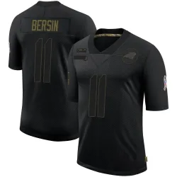 Brenton Bersin Carolina Panthers Limited Men's 2020 Salute To Service Jersey (Black)