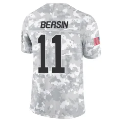 Brenton Bersin Carolina Panthers Limited Men's 2024 Salute to Service Jersey (Arctic Camo)