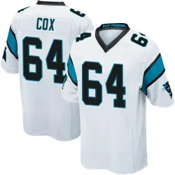 Bryan Cox Carolina Panthers Game Men's Jersey (White)