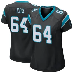 Bryan Cox Carolina Panthers Game Women's Team Color Jersey (Black)