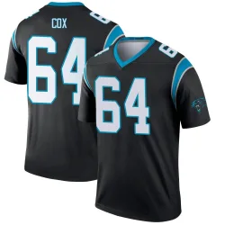 Bryan Cox Carolina Panthers Legend Men's Jersey (Black)