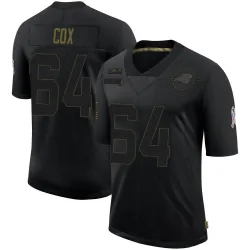 Bryan Cox Carolina Panthers Limited Men's 2020 Salute To Service Jersey (Black)