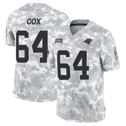 Bryan Cox Carolina Panthers Limited Men's 2024 Salute to Service Jersey (Arctic Camo)