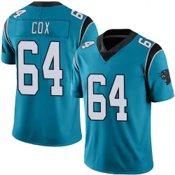 Bryan Cox Carolina Panthers Limited Men's Alternate Vapor Untouchable Jersey (Blue)