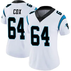 Bryan Cox Carolina Panthers Limited Women's Vapor Untouchable Jersey (White)