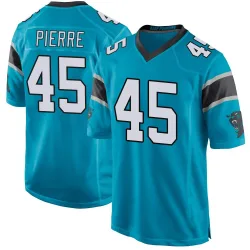 Bryce Pierre Carolina Panthers Game Youth Alternate Jersey (Blue)