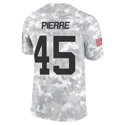 Bryce Pierre Carolina Panthers Limited Men's 2024 Salute to Service Jersey (Arctic Camo)