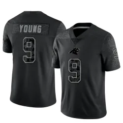 Bryce Young Carolina Panthers Limited Men's Reflective Jersey (Black)