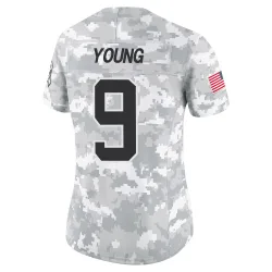 Bryce Young Carolina Panthers Limited Women's 2024 Salute to Service Jersey (Arctic Camo)