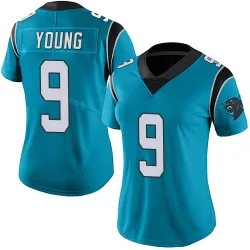 Bryce Young Carolina Panthers Limited Women's Alternate Vapor Untouchable Jersey (Blue)