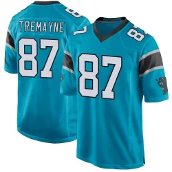 Brycen Tremayne Carolina Panthers Game Men's Alternate Jersey (Blue)