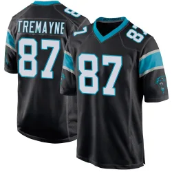 Brycen Tremayne Carolina Panthers Game Men's Team Color Jersey (Black)
