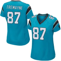 Brycen Tremayne Carolina Panthers Game Women's Alternate Jersey (Blue)