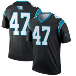 Bumper Pool Carolina Panthers Legend Men's Jersey (Black)