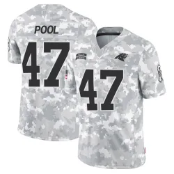 Bumper Pool Carolina Panthers Limited Men's 2024 Salute to Service Jersey (Arctic Camo)