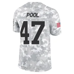 Bumper Pool Carolina Panthers Limited Men's 2024 Salute to Service Jersey (Arctic Camo)