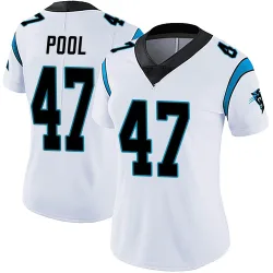 Bumper Pool Carolina Panthers Limited Women's Vapor Untouchable Jersey (White)