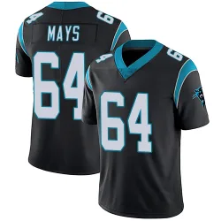 Cade Mays Carolina Panthers Limited Men's Team Color Vapor Untouchable Jersey (Black)