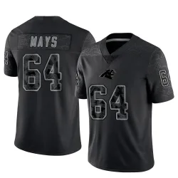 Cade Mays Carolina Panthers Limited Youth Reflective Jersey (Black)