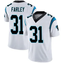 Caleb Farley Carolina Panthers Limited Men's Vapor Untouchable Jersey (White)