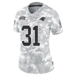 Caleb Farley Carolina Panthers Limited Women's 2024 Salute to Service Jersey (Arctic Camo)