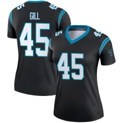 Cam Gill Carolina Panthers Legend Women's Jersey (Black)