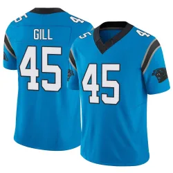 Cam Gill Carolina Panthers Limited Men's Vapor F.U.S.E. Jersey (Blue)