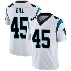 Cam Gill Carolina Panthers Limited Men's Vapor Untouchable Jersey (White)