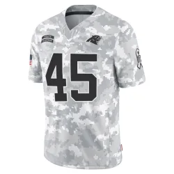 Cam Gill Carolina Panthers Limited Youth 2024 Salute to Service Jersey (Arctic Camo)