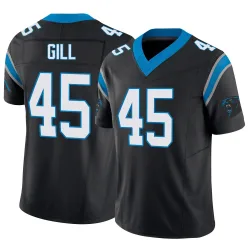 Cam Gill Carolina Panthers Limited Youth Vapor F.U.S.E. Jersey (Black)