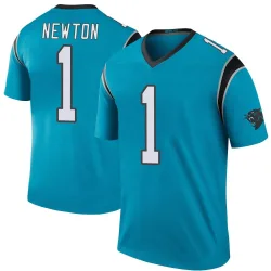 Cam Newton Carolina Panthers Legend Men's Color Rush Jersey (Blue)