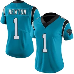 Cam Newton Carolina Panthers Limited Women's Alternate Vapor Untouchable Jersey (Blue)