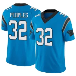 Camerun Peoples Carolina Panthers Limited Men's Vapor F.U.S.E. Jersey (Blue)