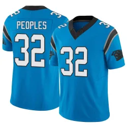 Camerun Peoples Carolina Panthers Limited Youth Vapor F.U.S.E. Jersey (Blue)