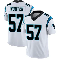 Chandler Wooten Carolina Panthers Limited Men's Vapor Untouchable Jersey (White)