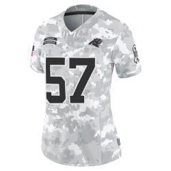 Chandler Wooten Carolina Panthers Limited Women's 2024 Salute to Service Jersey (Arctic Camo)