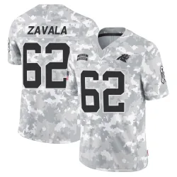 Chandler Zavala Carolina Panthers Limited Men's 2024 Salute to Service Jersey (Arctic Camo)