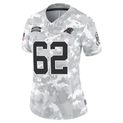 Chandler Zavala Carolina Panthers Limited Women's 2024 Salute to Service Jersey (Arctic Camo)