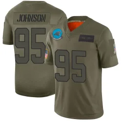 Charles Johnson Carolina Panthers Limited Youth 2019 Salute to Service Jersey (Camo)