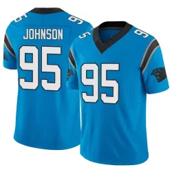 Charles Johnson Carolina Panthers Limited Youth Vapor F.U.S.E. Jersey (Blue)