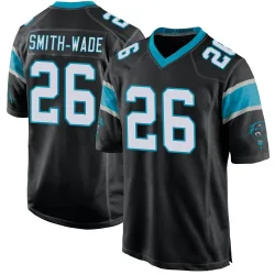 Chau Smith-Wade Carolina Panthers Game Men's Team Color Jersey (Black)