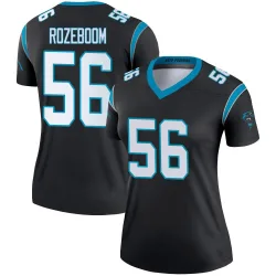 Christian Rozeboom Carolina Panthers Legend Women's Jersey (Black)