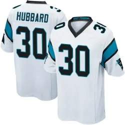 Chuba Hubbard Carolina Panthers Game Youth Jersey (White)