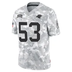 Claudin Cherelus Carolina Panthers Limited Men's 2024 Salute to Service Jersey (Arctic Camo)