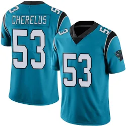 Claudin Cherelus Carolina Panthers Limited Men's Alternate Vapor Untouchable Jersey (Blue)