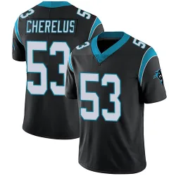 Claudin Cherelus Carolina Panthers Limited Men's Team Color Vapor Untouchable Jersey (Black)